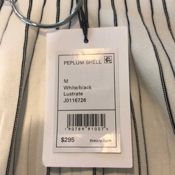 Theory Knit Peplum Top - Picture 4 of 5